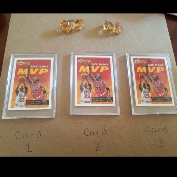 Vintage Michael Jordan Basketball Cards - Picture 4 of 4